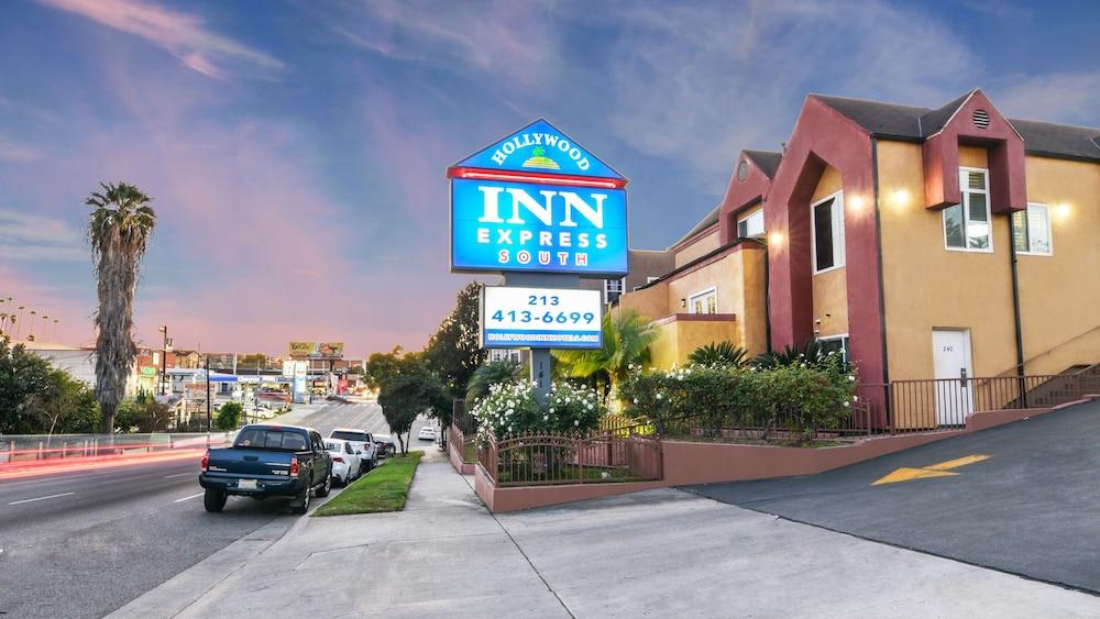 Hollywood Inn Express South Лос-Анджелес Экстерьер фото